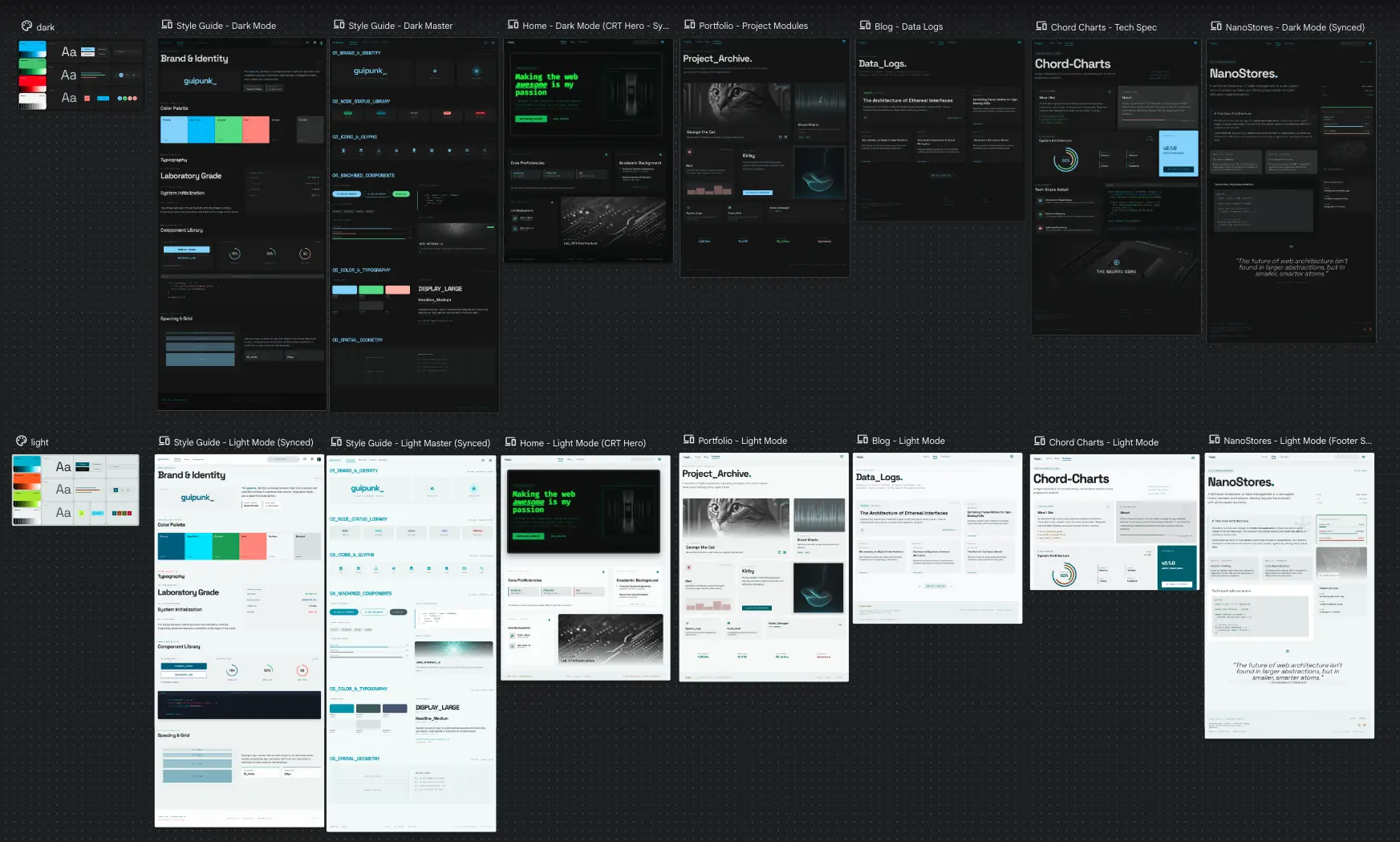 Early Stitch concept used as reference for the redesign